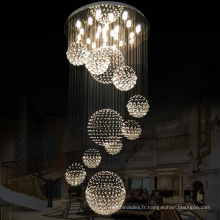 Usine Promotion Moderne Décoration Intérieure Led Plafond Encastré Luminaires pour Maison De Luxe Hall Lustre